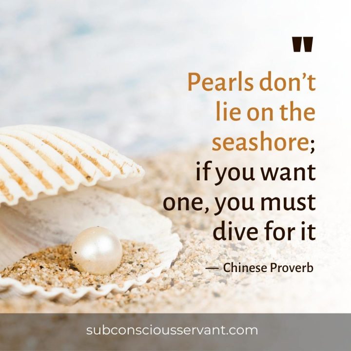 Proverbs and sayings about pearls 