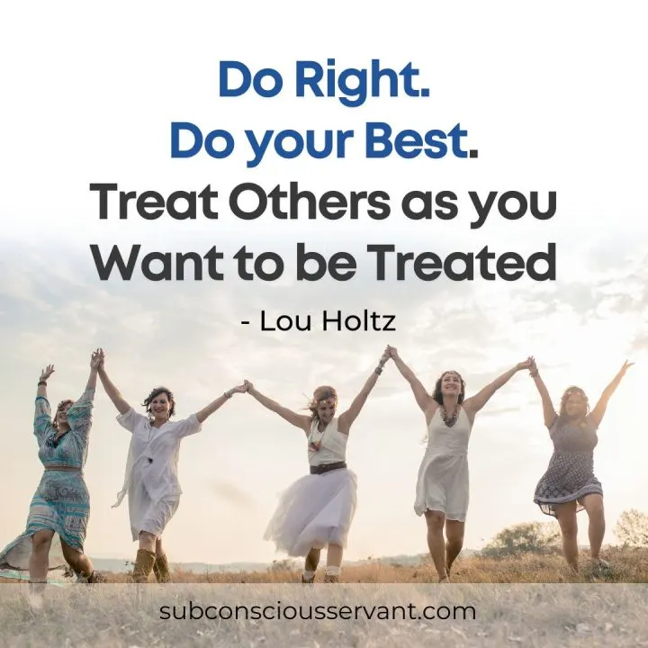 Lou Holtz quotes on trying your best in relationships