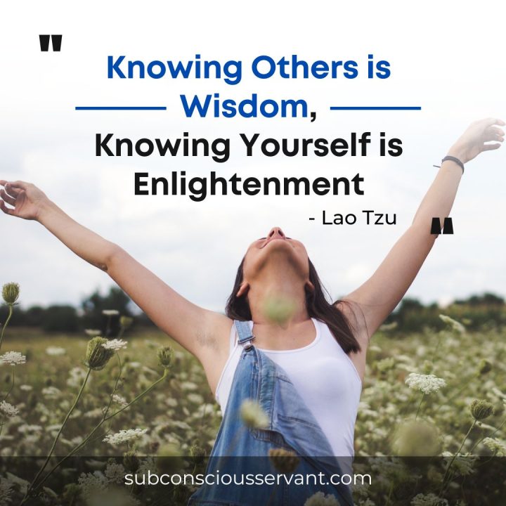 Lao Tzu quote on putting yourself first