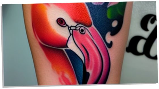 flamingo tattoo