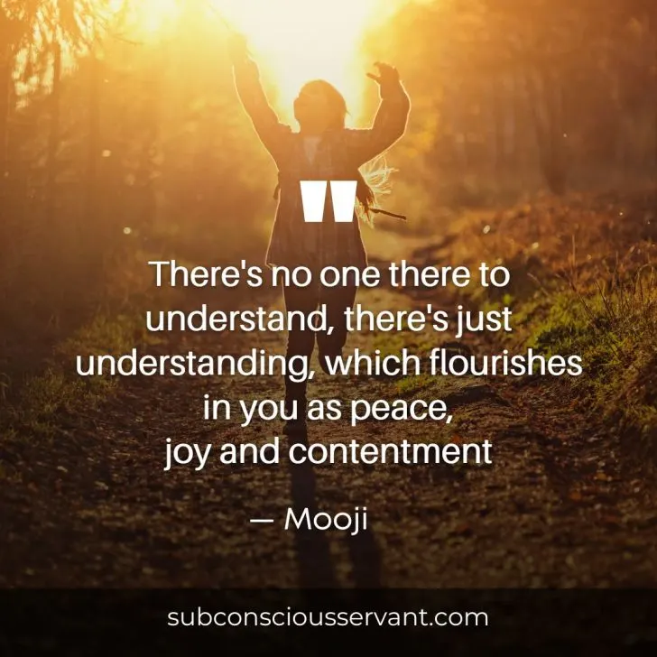 Image of Mooji Quotes About Joy