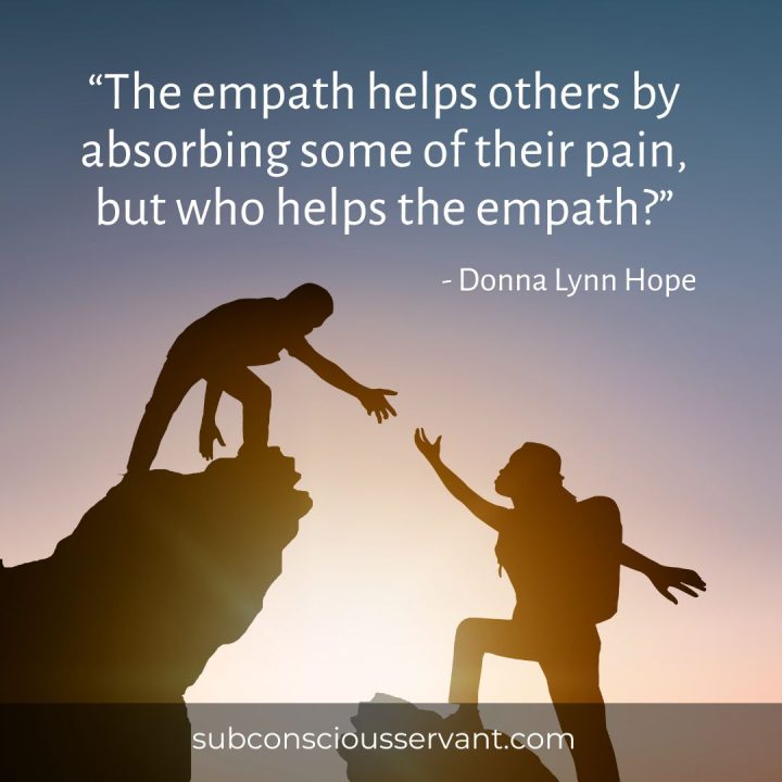 Empath quote by Donna Lynn Hope