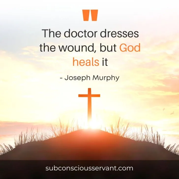 Image of Joseph Murphy Prayer Quote