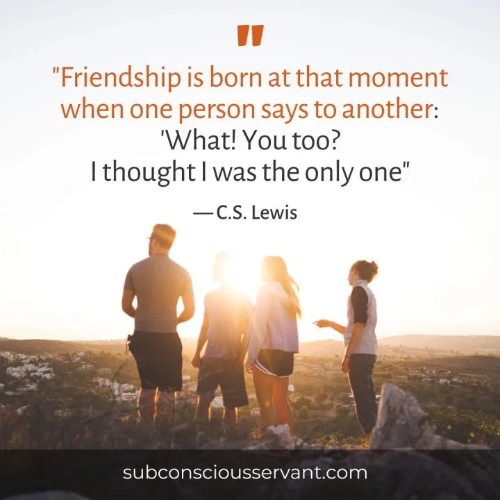 Image of Friends Tribe Quotes