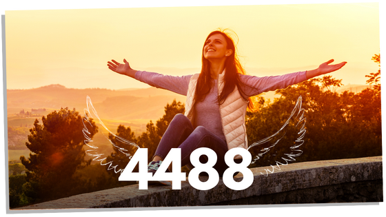 Image of woman spreading arm with 4488