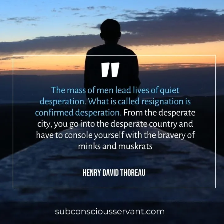 Image of one of Henry David Thoreau's Quotes