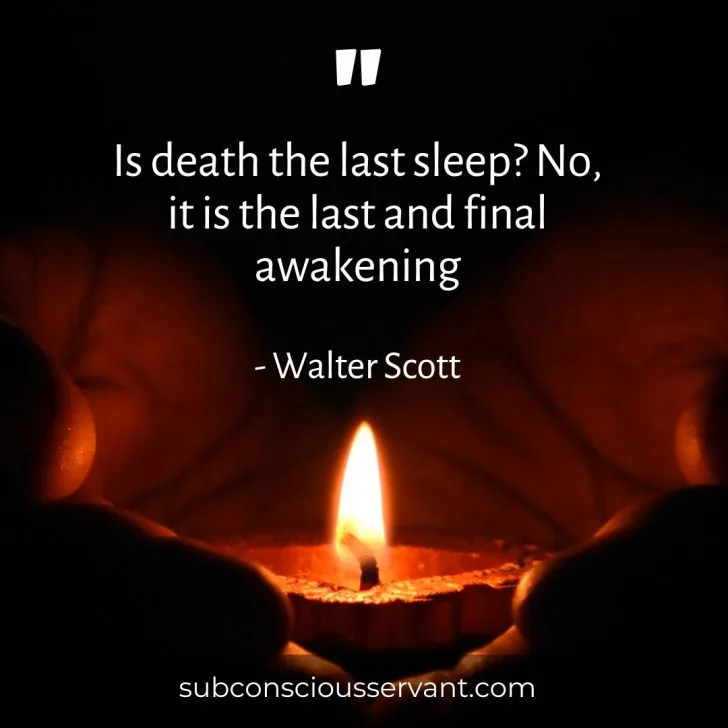 Image of quote about Life After Death and Reincarnation