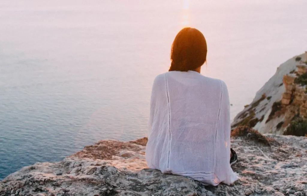 a strong woman healing her broken heart