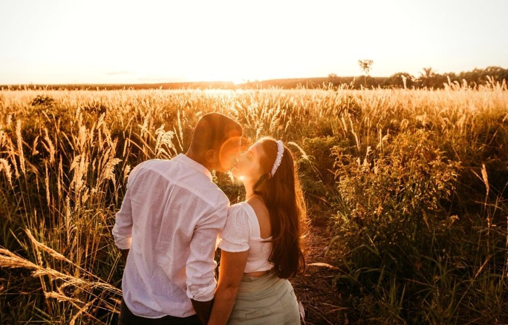 Person enjoying the sunlight