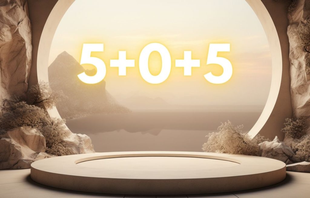 Image showing 5+0+5 