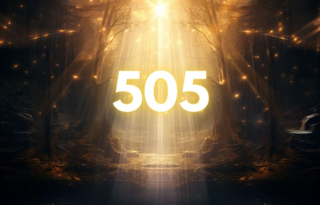 spiritual backdrop with 505